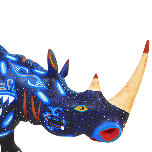 Nicolas Morales: Masterpiece Rhinoceros Woodcarving