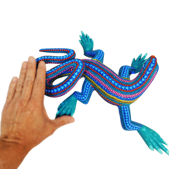 Oscar Carrillo: Large Lizard Sculpture