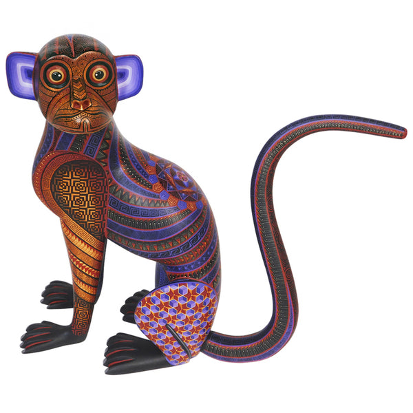 Pedro Carreño: Exceptional PreColumbian Monkey Sculpture Alebrije