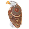 Rocio Fabian: Bald Eagle Woodcarving