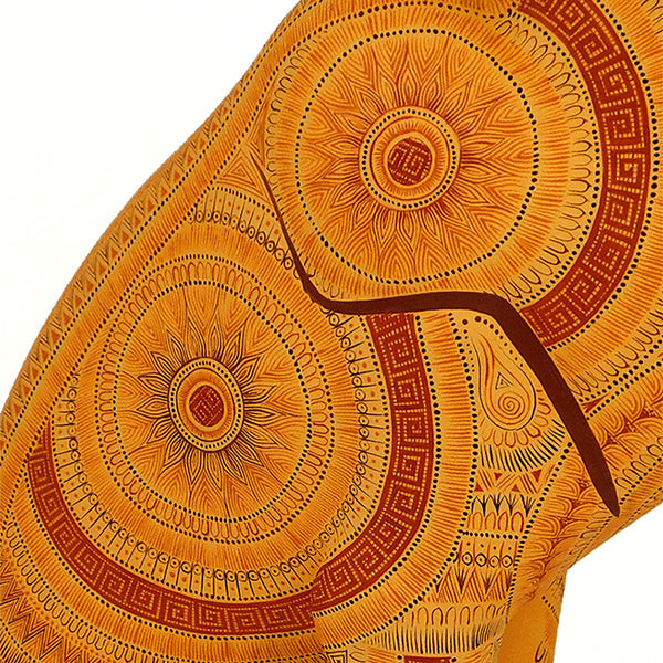 Rocio Fabian: Museum Quality Cheetah Woodcarving