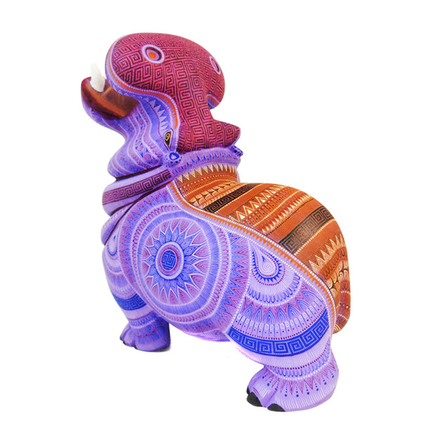 Rocio Fabian: Hippo Masterpiece Woodcarving