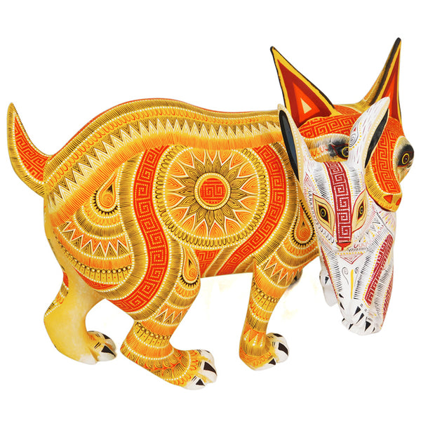 Rocio Fabian: Lynx & Rabbit Masterpiece Woodcarving