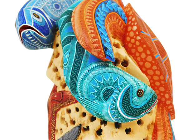 Rocio Fabian: Ocean Life Masterpiece Woodcarving