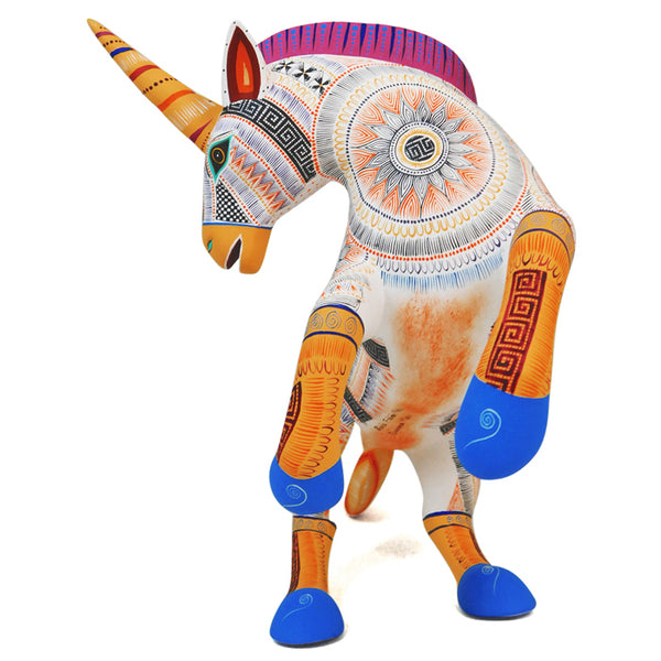 Rocio Fabian: Unicorn Woodcarving