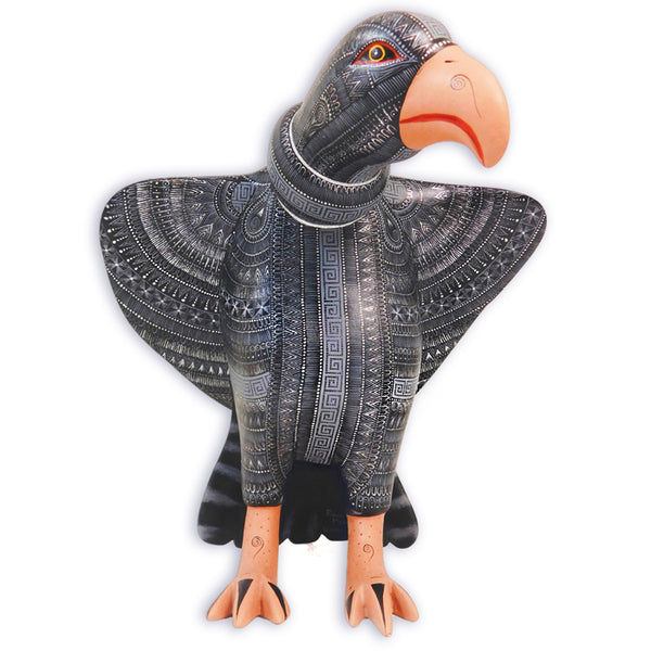 Rocio Fabian:  Masterpiece Vulture  Woodcarving