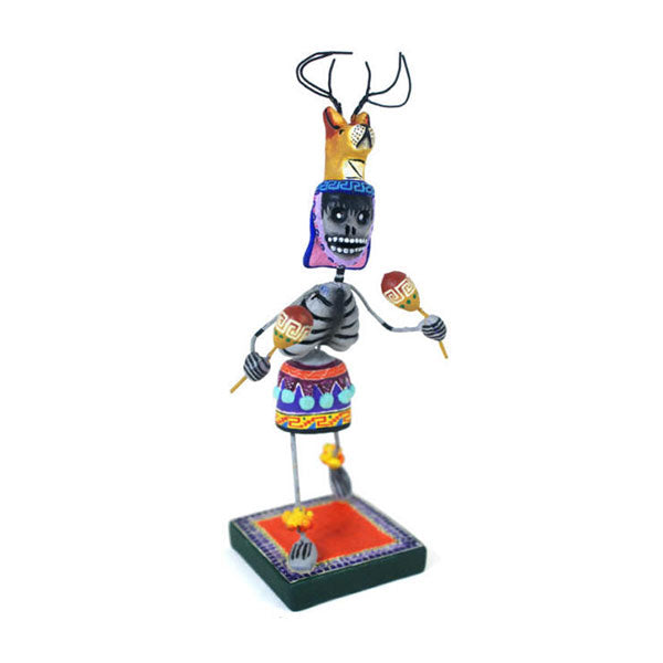 Saul Montesinos:  Deer Dancer skeleton
