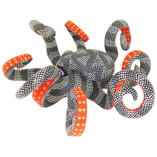 Saul Aragon: Large Octopus Woodcarving