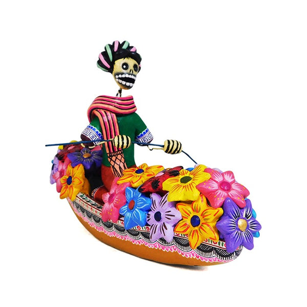 Saul Montesinos: Flower Seller Canoe