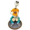 Skeleton Musician with Bongo Drums