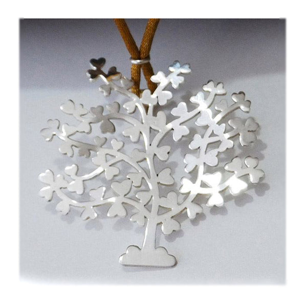Silver Tree of Love Pendant: Silver