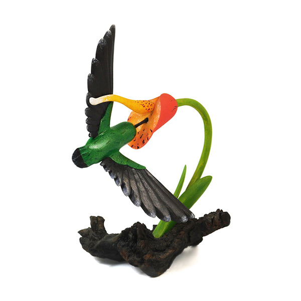 Victor Garcia: Hummingbird & Flower Sculpture