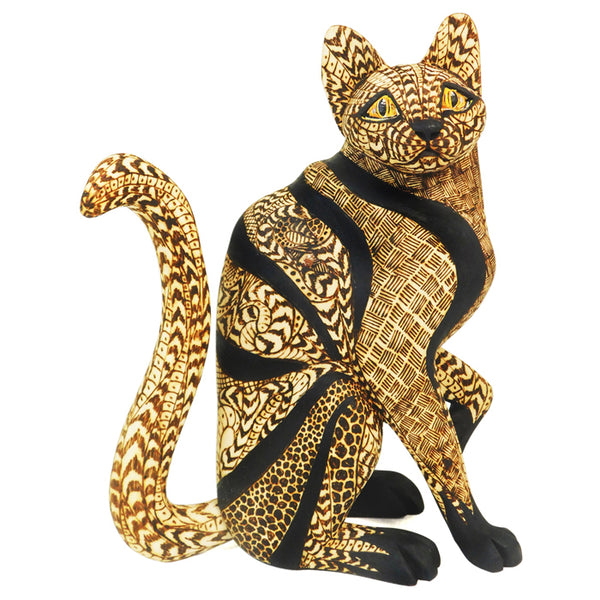 Victor Martinez: Cat Woodcarving
