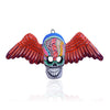 Saul Montesinos:  Angel Wings Skull