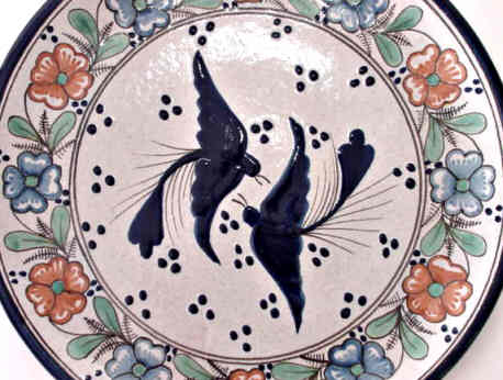 Two Birds Talavera Plate