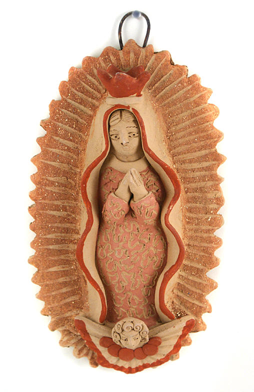 Ceramic Virgin of Guadalupe